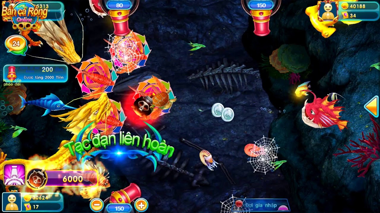 Bắn cá rồng đánh cá game online đang làm mưa làm gió hiện nay
